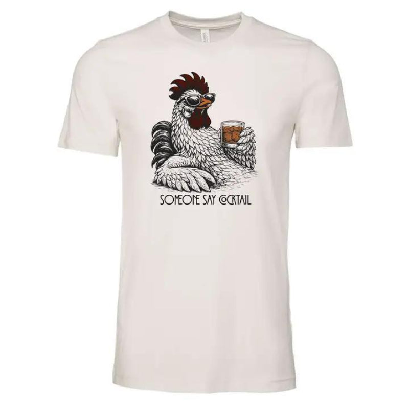 Ales to Trails Someone Say Cocktail T-Shirt | L