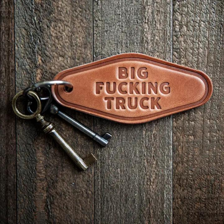 Leather Keychain