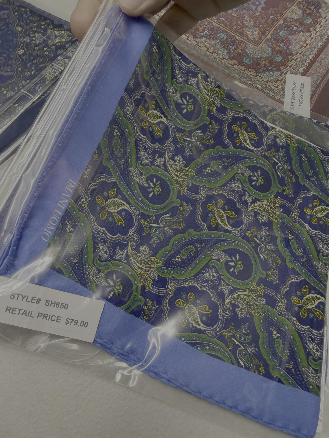 Imani Uomo Pocket Square Silk Hankies