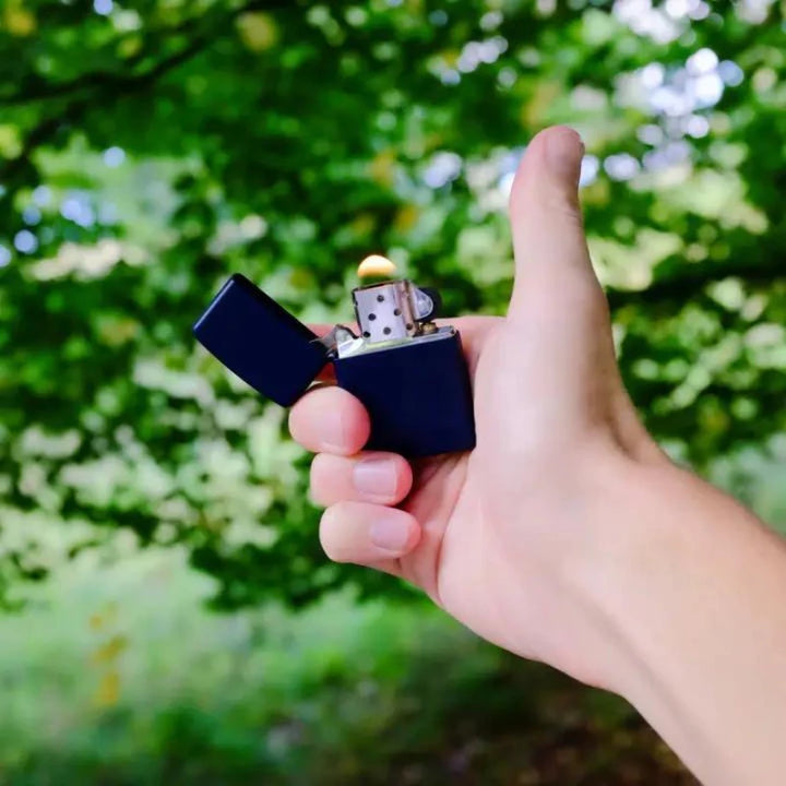 Zippo Classic Navy Blue Matte Windproof Lighter
