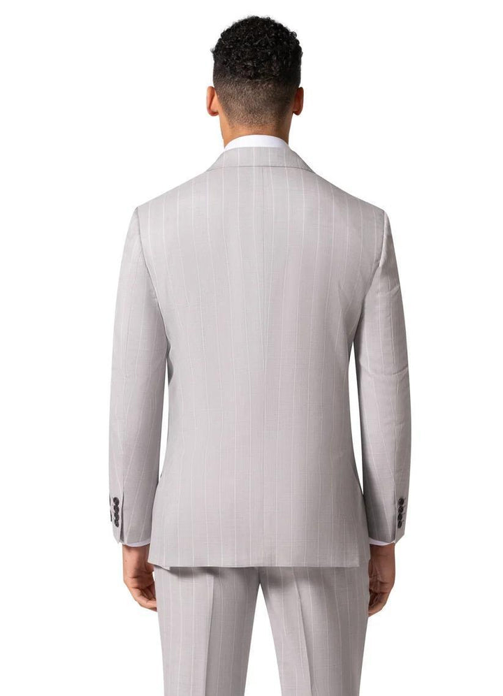 Bergamo Elegant - Faille Wool 3 Piece Modern Fit Suit