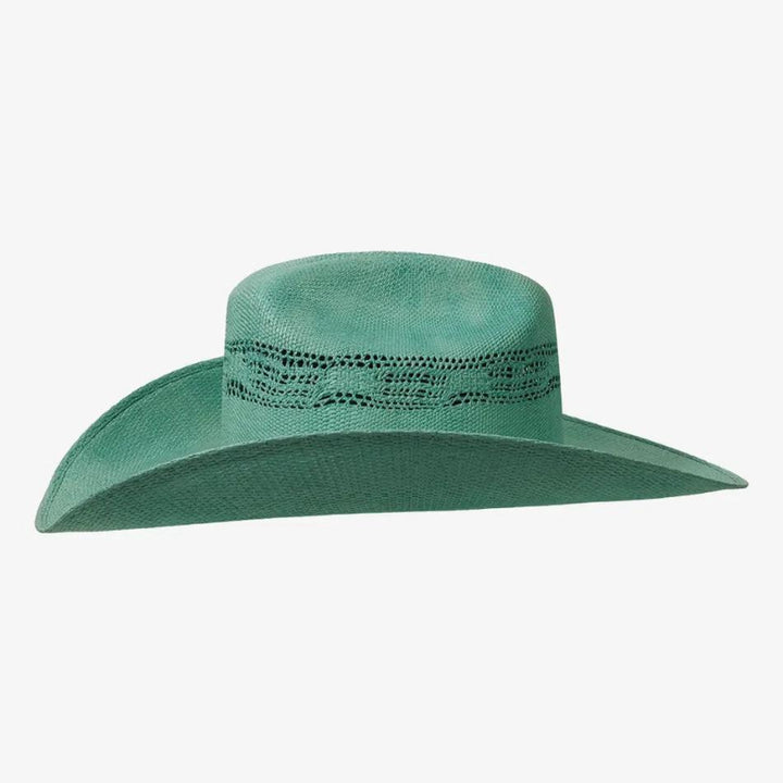 American Hat Makers New Straw Cowgirl Western Hat - Style American Maverick | Turquoise