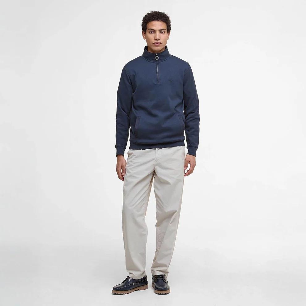 Barbour Lambeth Interlock Half Zip Sweatshirt