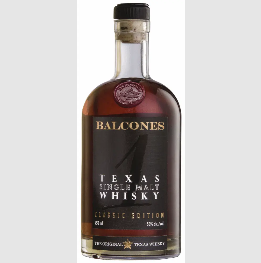 Balcones Texas 1 American Single Malt Whisky 106 proof