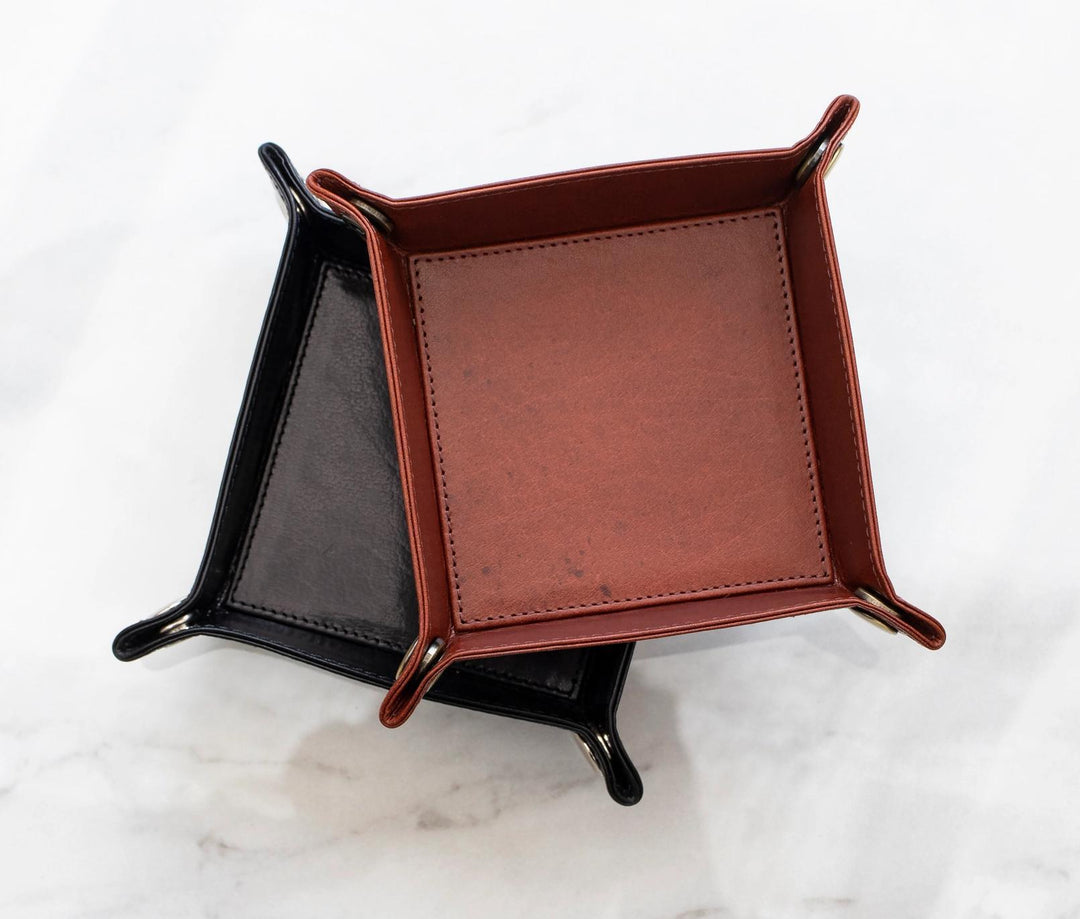Leather Valet Tidy Tray