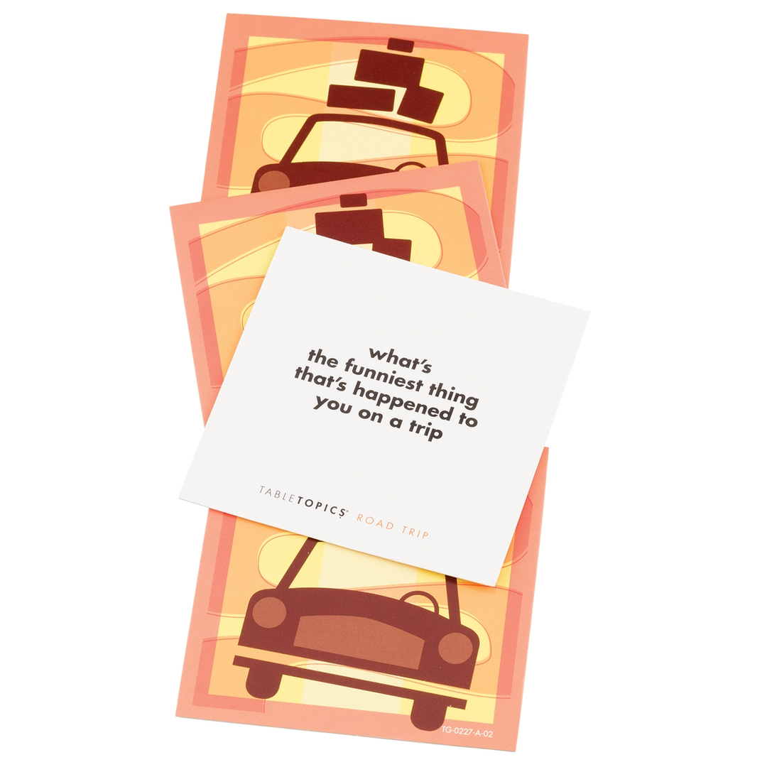 Tabletopics Road Trip - Conversation Starters For Road Trips
