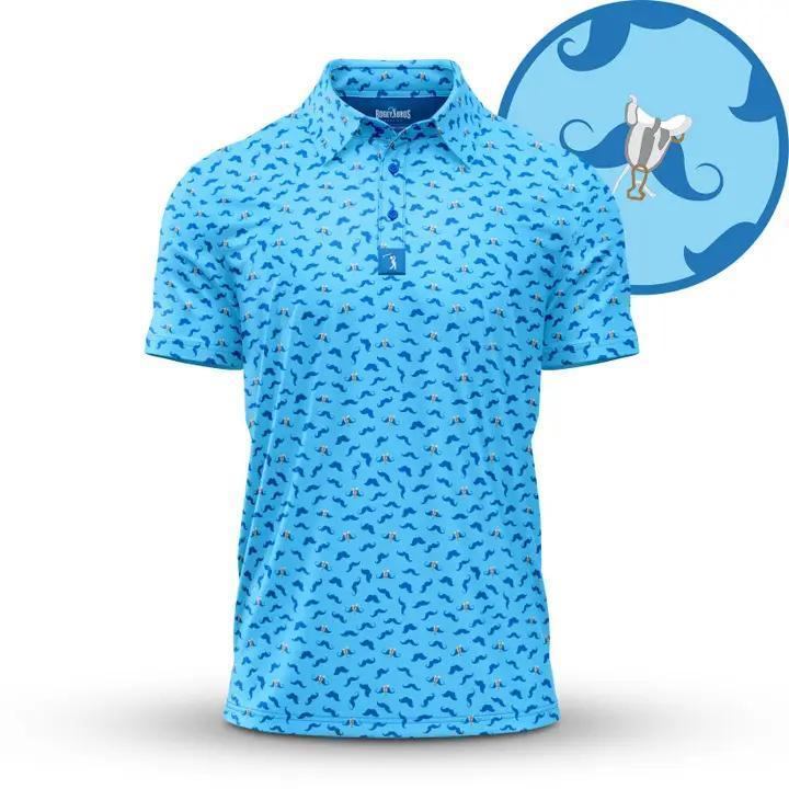 Mustache Ride Polo Shirt