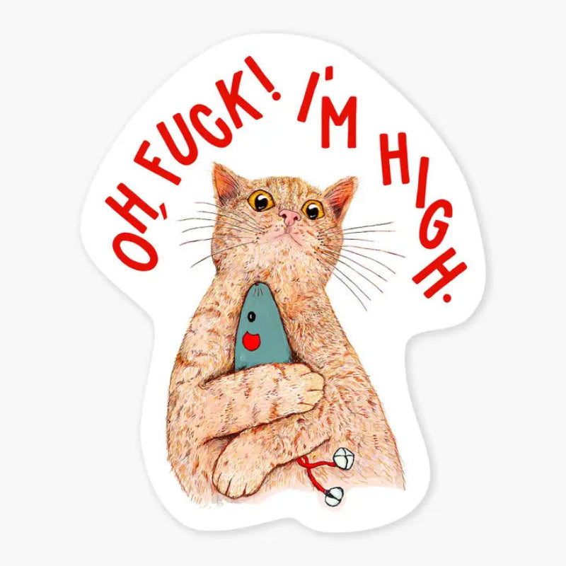 Nice Enough Sticker Oh, Fuck! I&