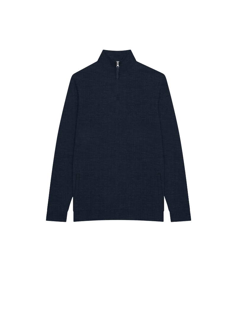 7 Diamonds Monterey Textured Quarter Zip Pullover 