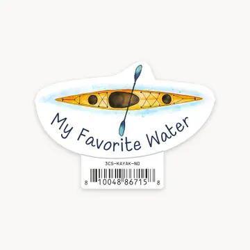 Kayak – Lake Chelan Name Drop Sticker