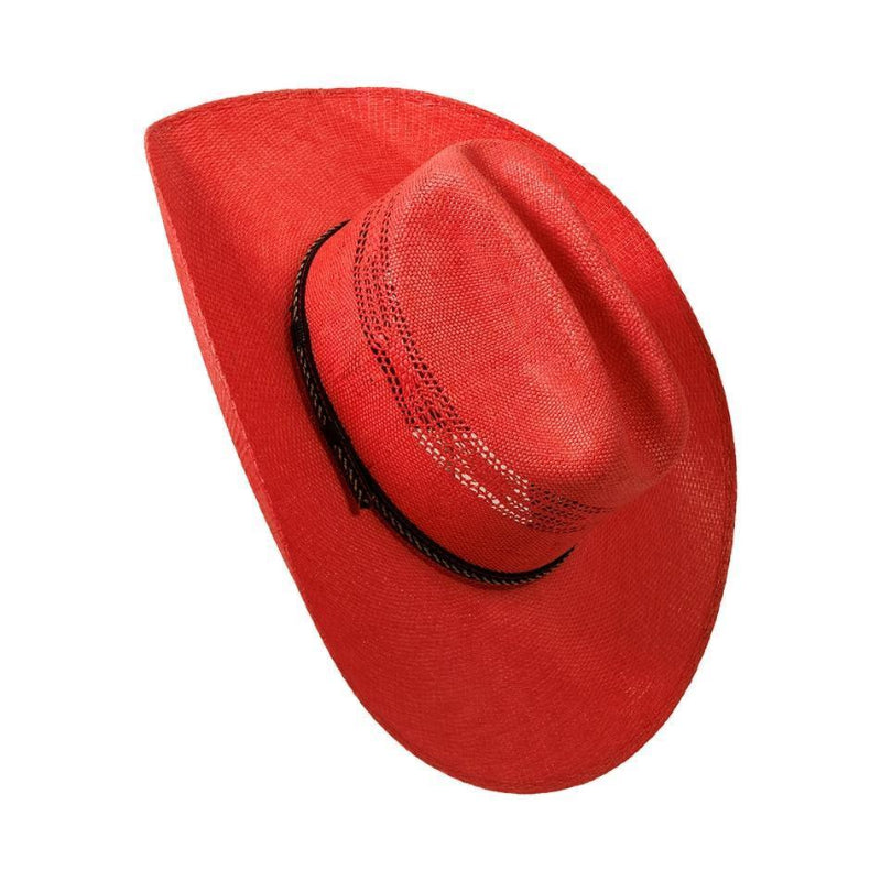 American Hat Makers New Straw Cowgirl Western Hat - Style American Maverick | Coral