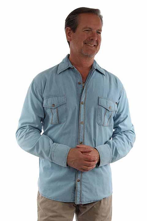 Scully Long Sleeve Button Down Shirt