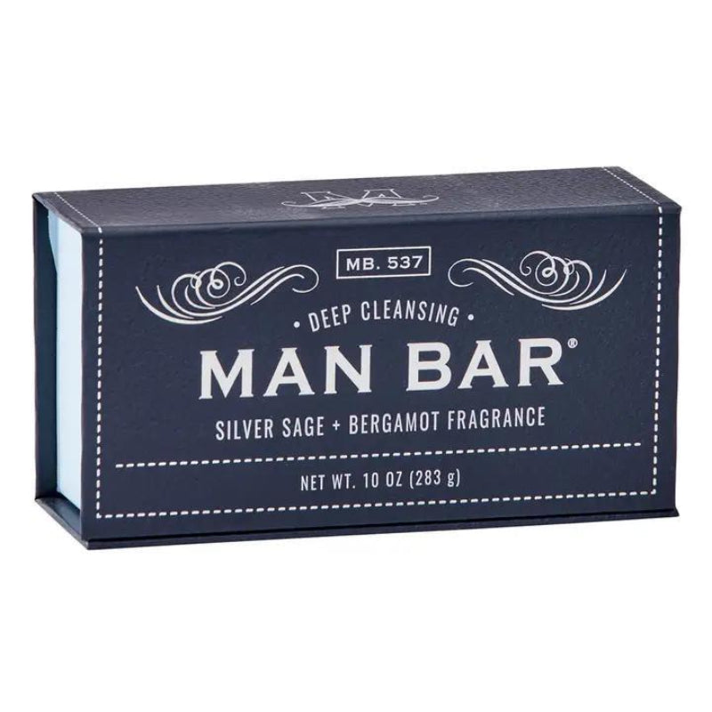 San Francisco Soap Silver Sage & Bergamot Man Bar Soap