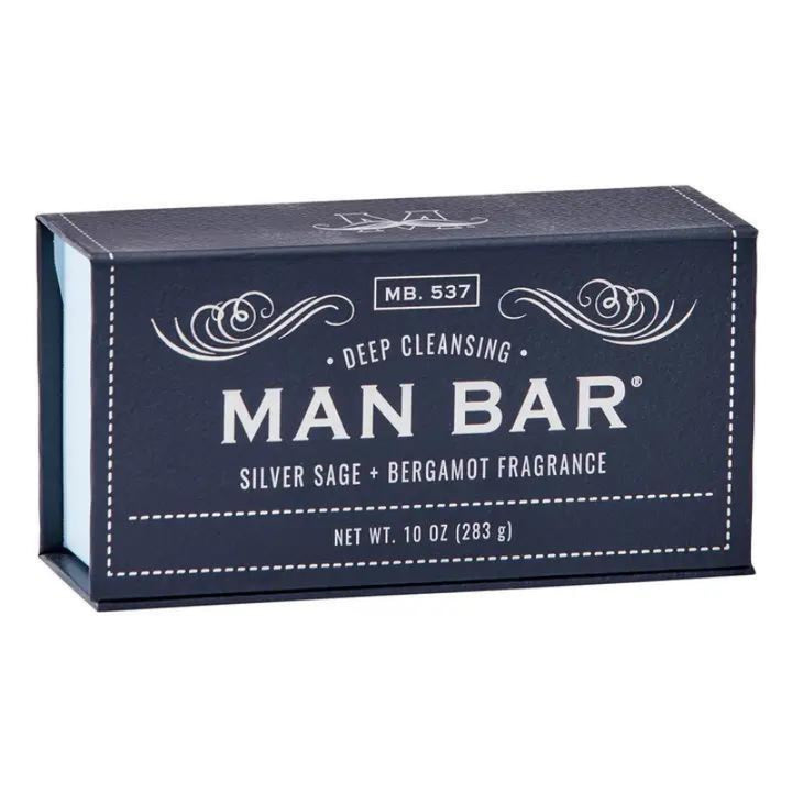 San Francisco Soap Silver Sage &amp; Bergamot Man Bar Soap