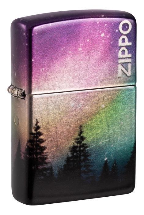 Zippo Colorful Sky 540 Tumbled Chrome Windproof Lighter