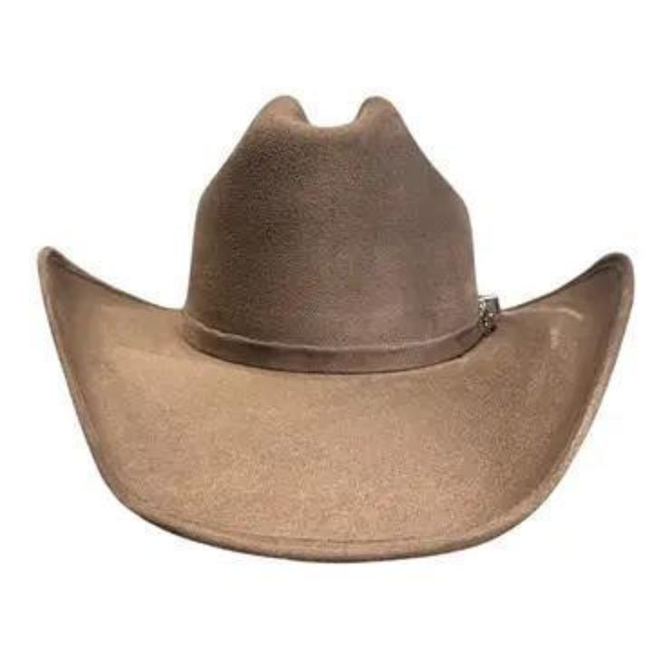 American Hat Makers New Cowboy Faux Suede Hat - Style Dutch | Brown