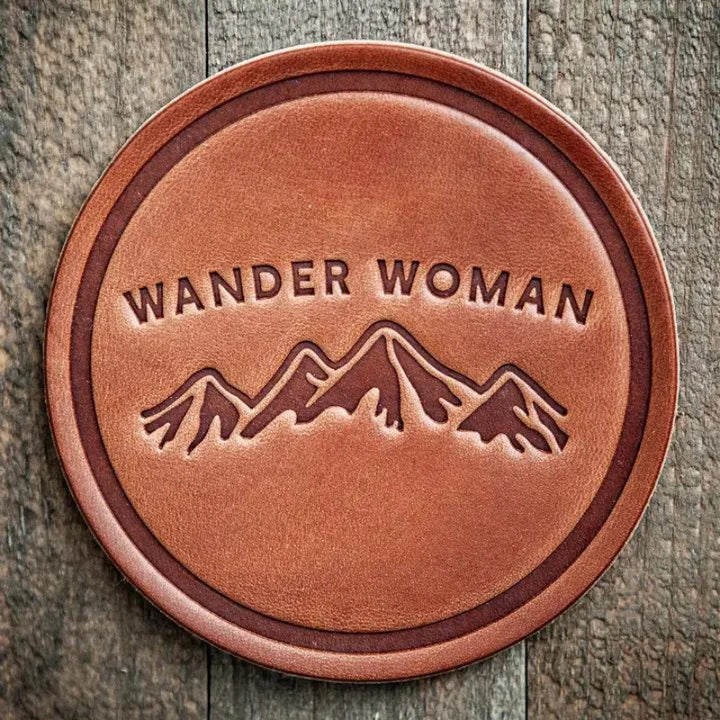 Sugarhouse Leather Coaster 