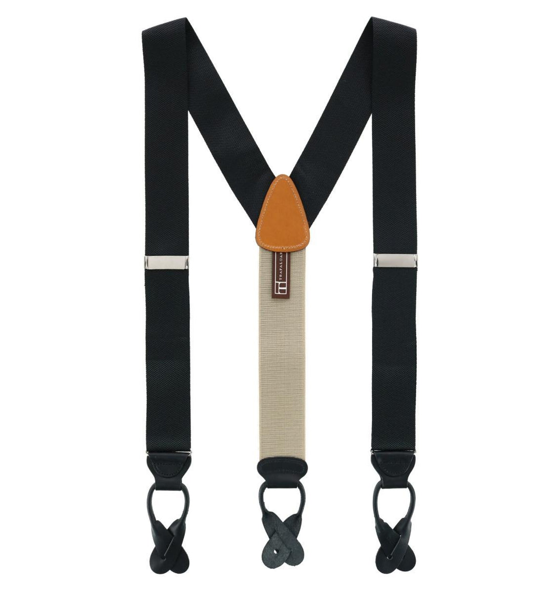 Hudson Solid Button End Braces