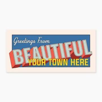 Beautiful Chelan Name Drop Sticker