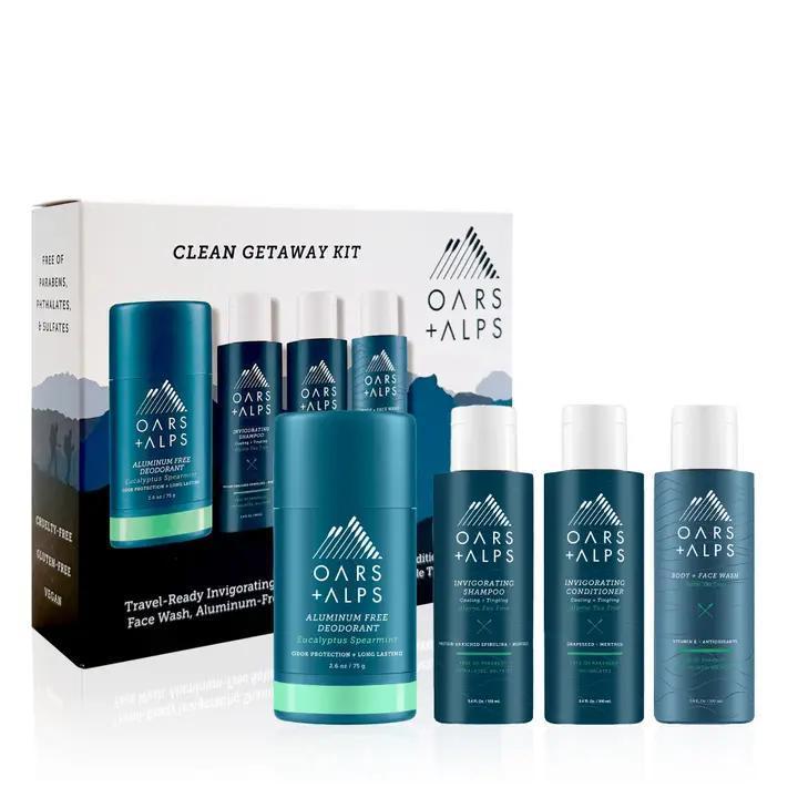 Oars + Alps Clean Getaway Kit – Men&