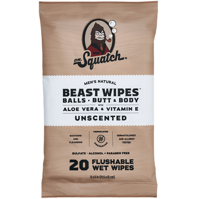 Dr Squatch Beast Wipes