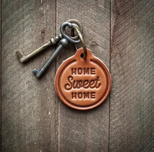 Leather Keychain