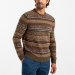 Birch Fair Isle Crewneck Sweater