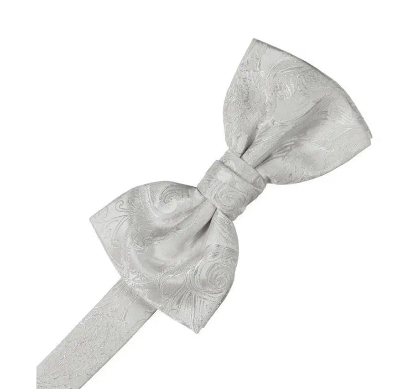 Paisley Silk Bow Tie
