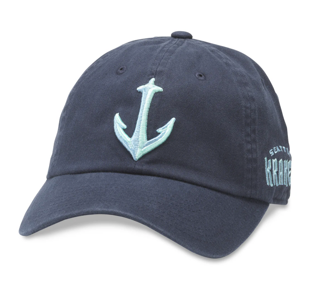 American Needle - Seattle Kraken Blue Line Hat