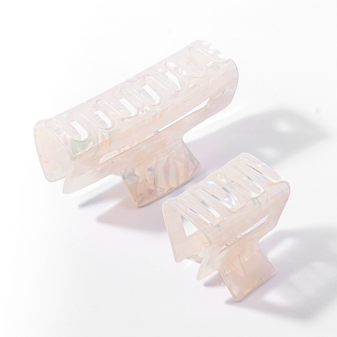 Opal Claw Clips, Set of 2