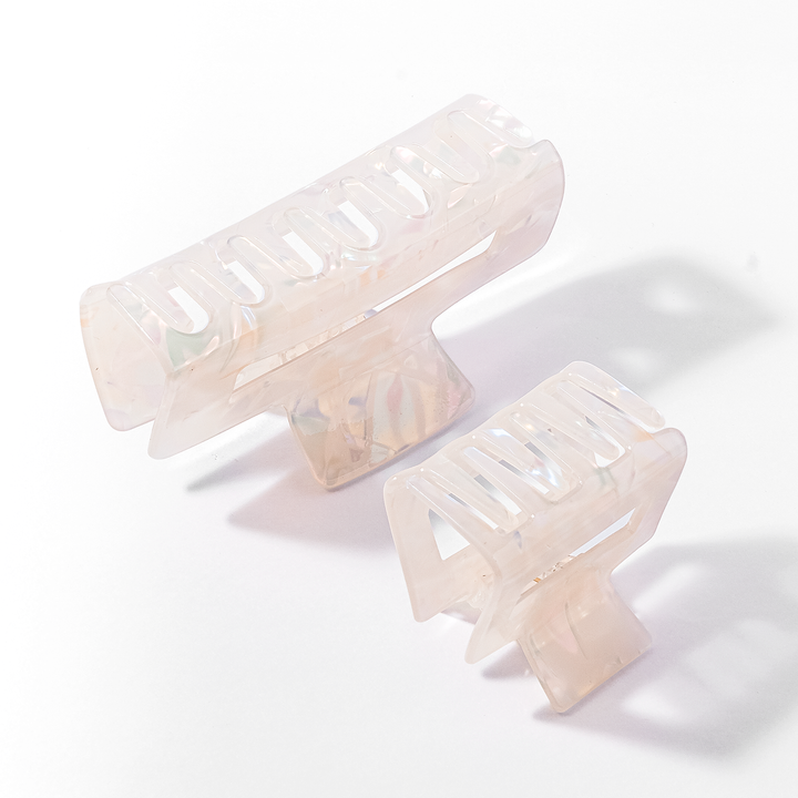Opal Claw Clips, Set of 2