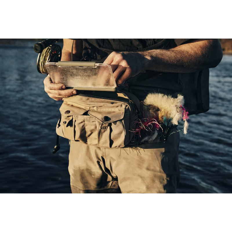 Filson Compact Fishing Waist Pack - Dark Tan