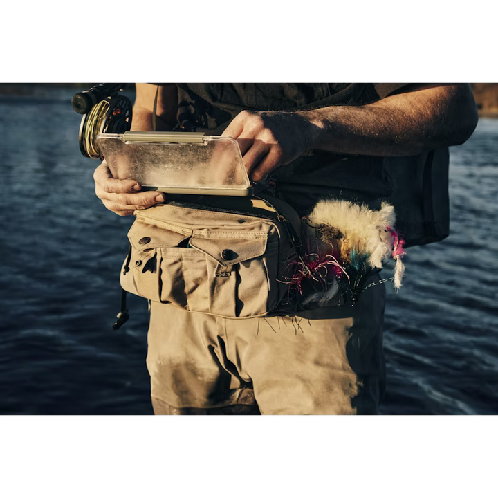 Filson Compact Fishing Waist Pack - Dark Tan