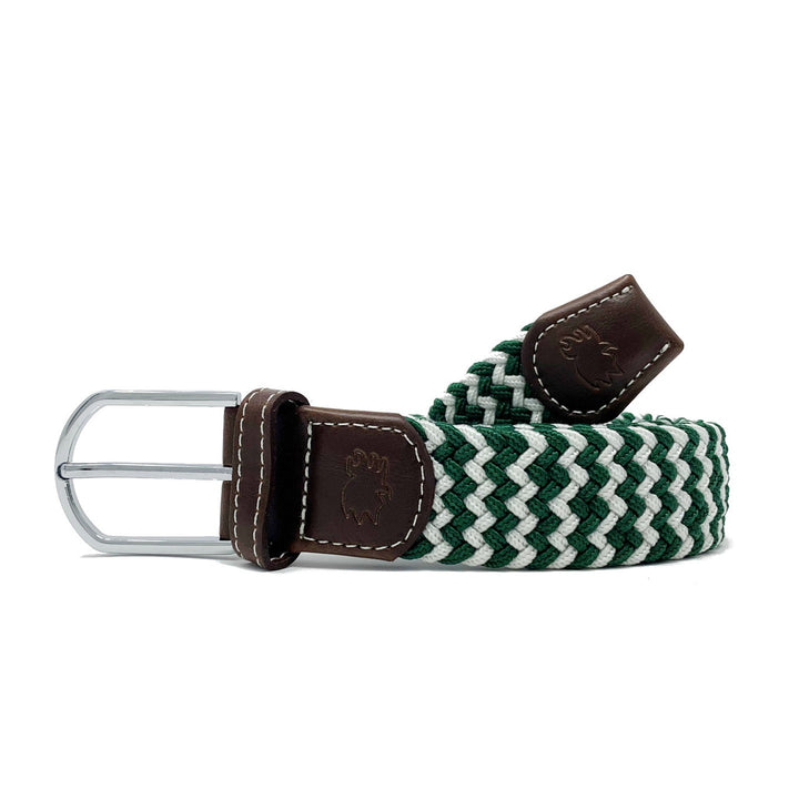 The La Jolla Two Toned Woven Elastic Stretch Belt