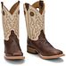 Justin - Caddo 11" Western Boots - Cognac Damiana