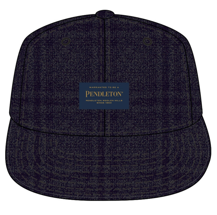 Pendleton Plaid Flat Brim Hat