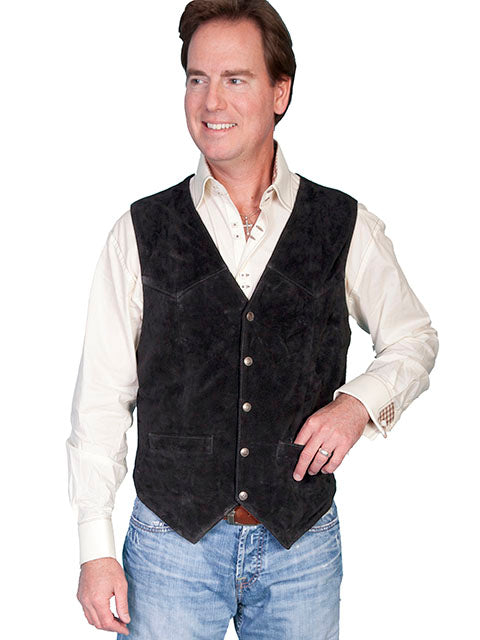 Western All-Leather Vest