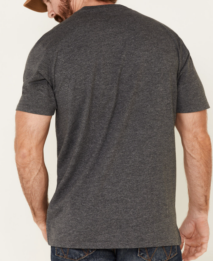 Pendleton Deschutes Pocket Short Sleeve  - Dark Grey Heather