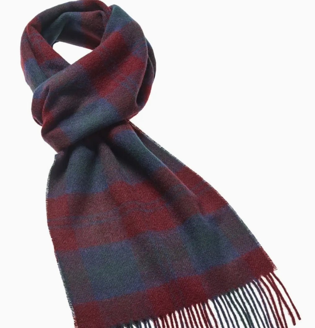 Tartan / Plaid Scarf Collection - 10" x 75" - Made in UK