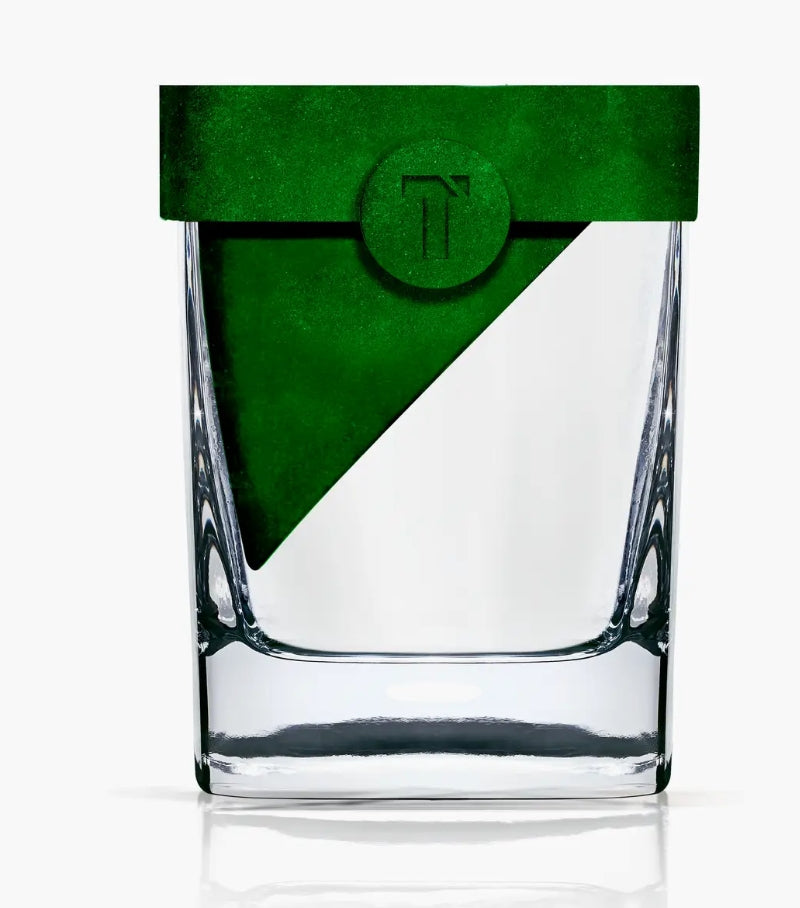 Corkcicle Premium Tequila Triangle Glass with Silicone Mold, 9 Oz