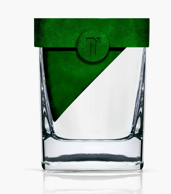Corkcicle Premium Tequila Triangle Glass with Silicone Mold, 9 Oz