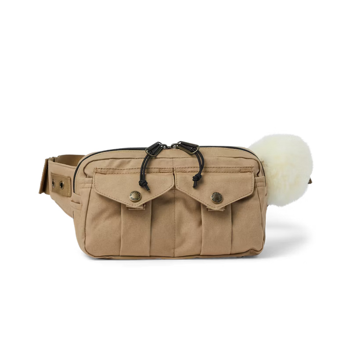 Filson Compact Fishing Waist Pack - Dark Tan