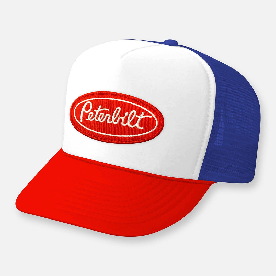 Peterbilt - Black/Curved Bill Patch Hat