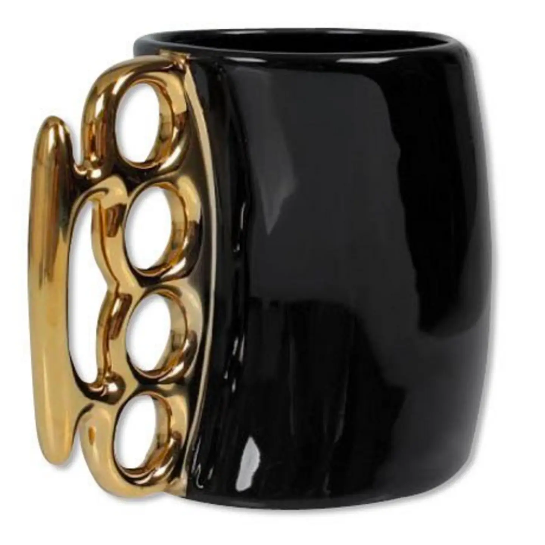 Brass Knuckle Mug