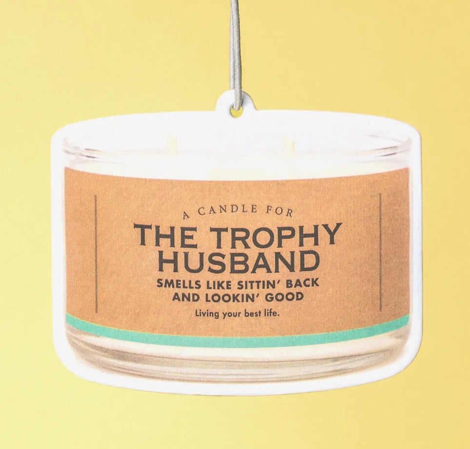 Trophy Husband Air Freshener