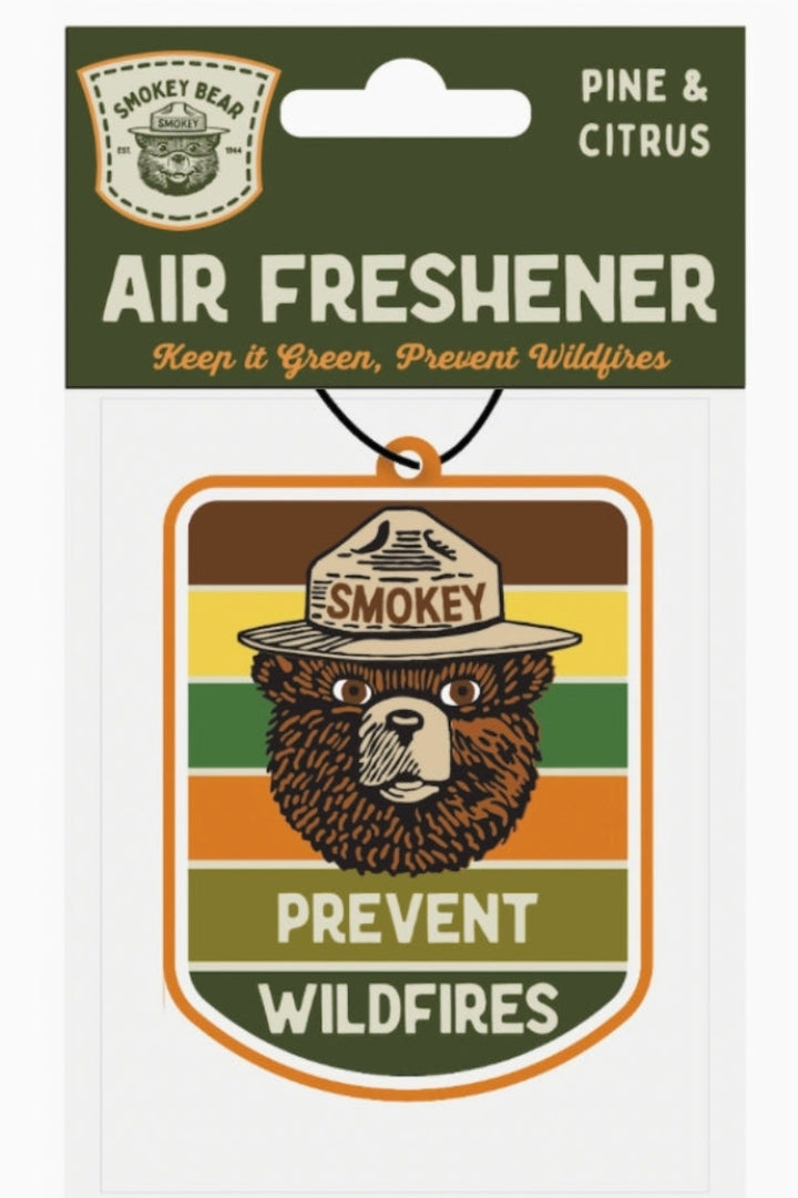 Smokey Bear Car Air Freshener