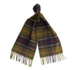 Barbour Wool Cashmere Tartan Scarf