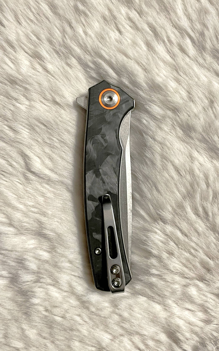 Tezla Mark Y Bearing Folding Knife