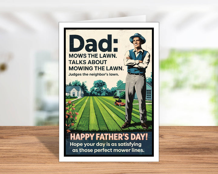 Funny Fathers Day Card | Fathers Day Gifts | Made in USA