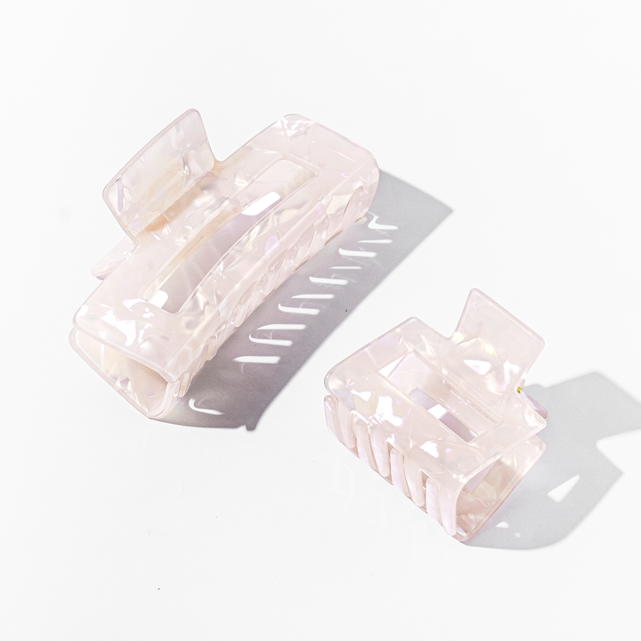 Opal Claw Clips, Set of 2